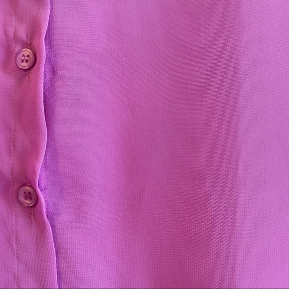 Nasty Gal - Chiffon Button-up Top - Picture 6 of 7